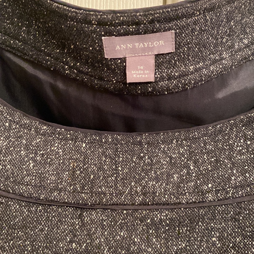Ann Taylor tweed sleeveless dress - Picture 3 of 7